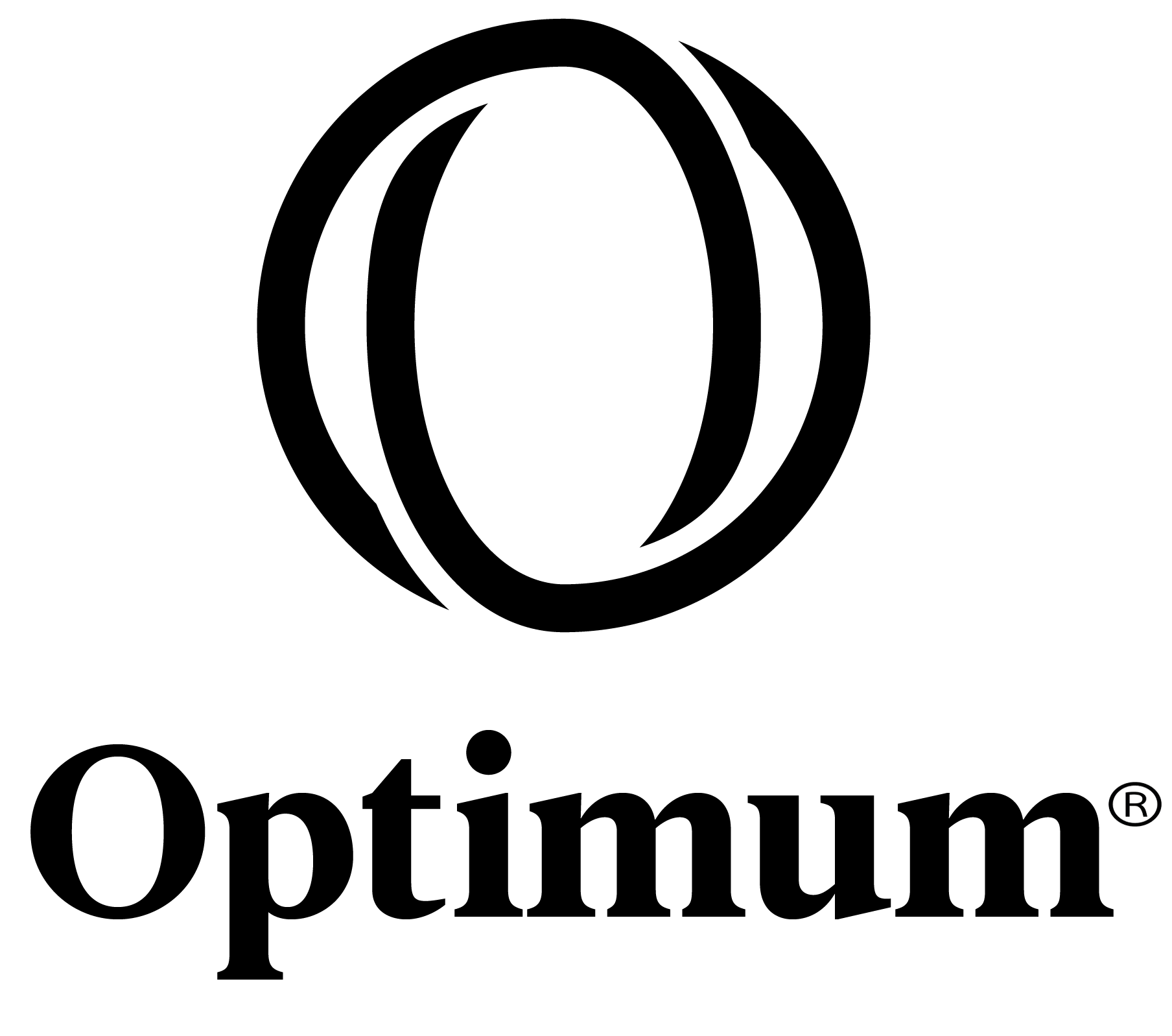 Black Optimum Human logo.
